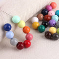 Wholesale 10MM Round Acrylic/Plastic/Lucite Spacer Beads Model AB for DIY Jewelry & Bag Making 20+ Colors China MegaBDM