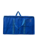 Custom Printed Logo Pp Woven Moving Storage Bags With Zippers Space Saving Moving Storage Bag