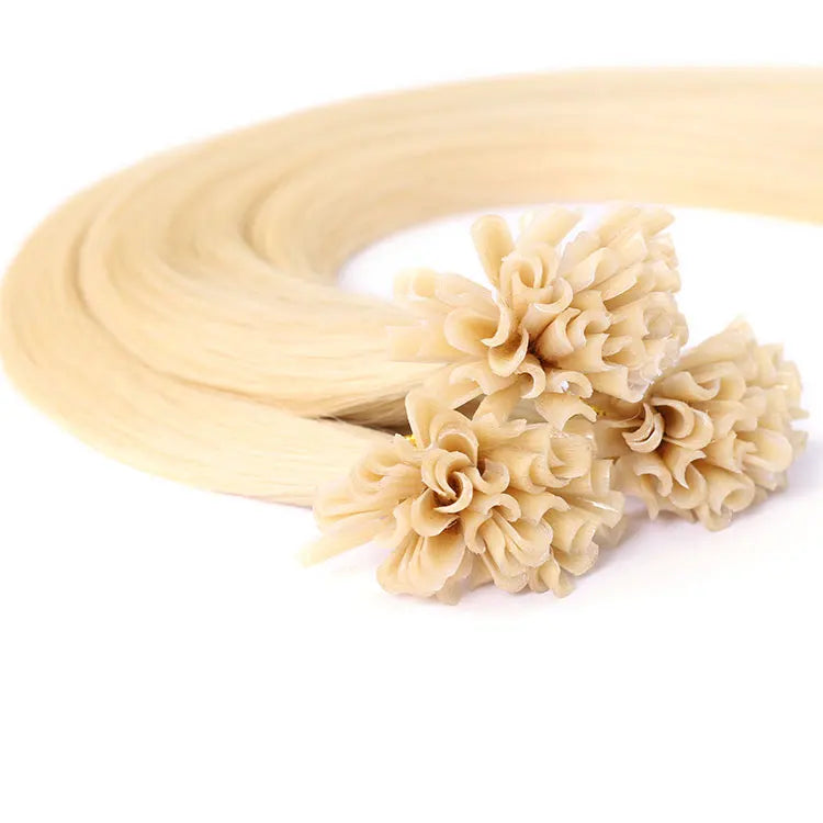 High Quality Indian Virgin Hair Raw U Tip Keratin Bonded Human Hair Extensions
