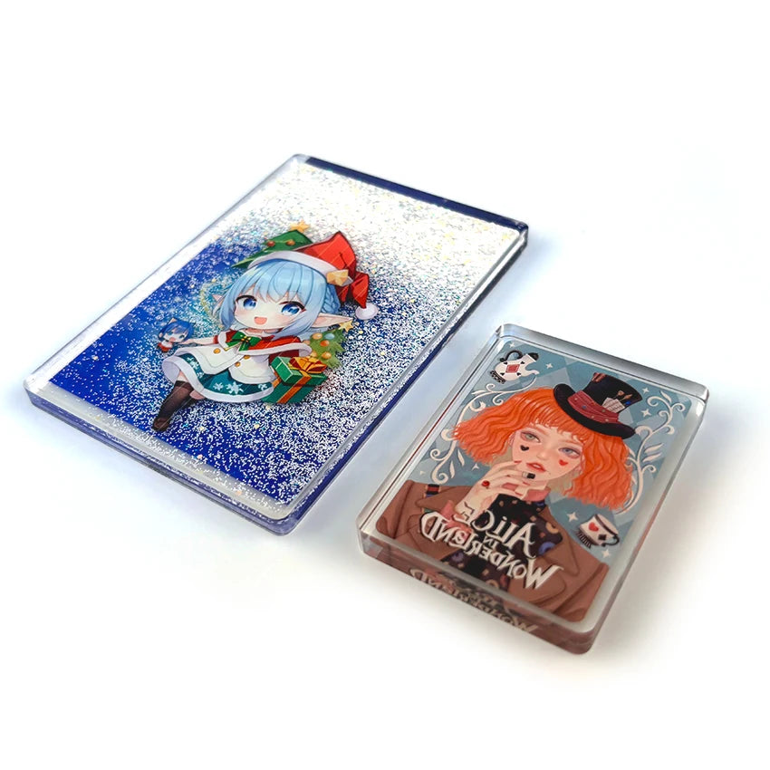 Wholesale Customizable New Trend Clear Quicksand Acrylic Standee Character Display Plastic New Product Trusted Suppliers