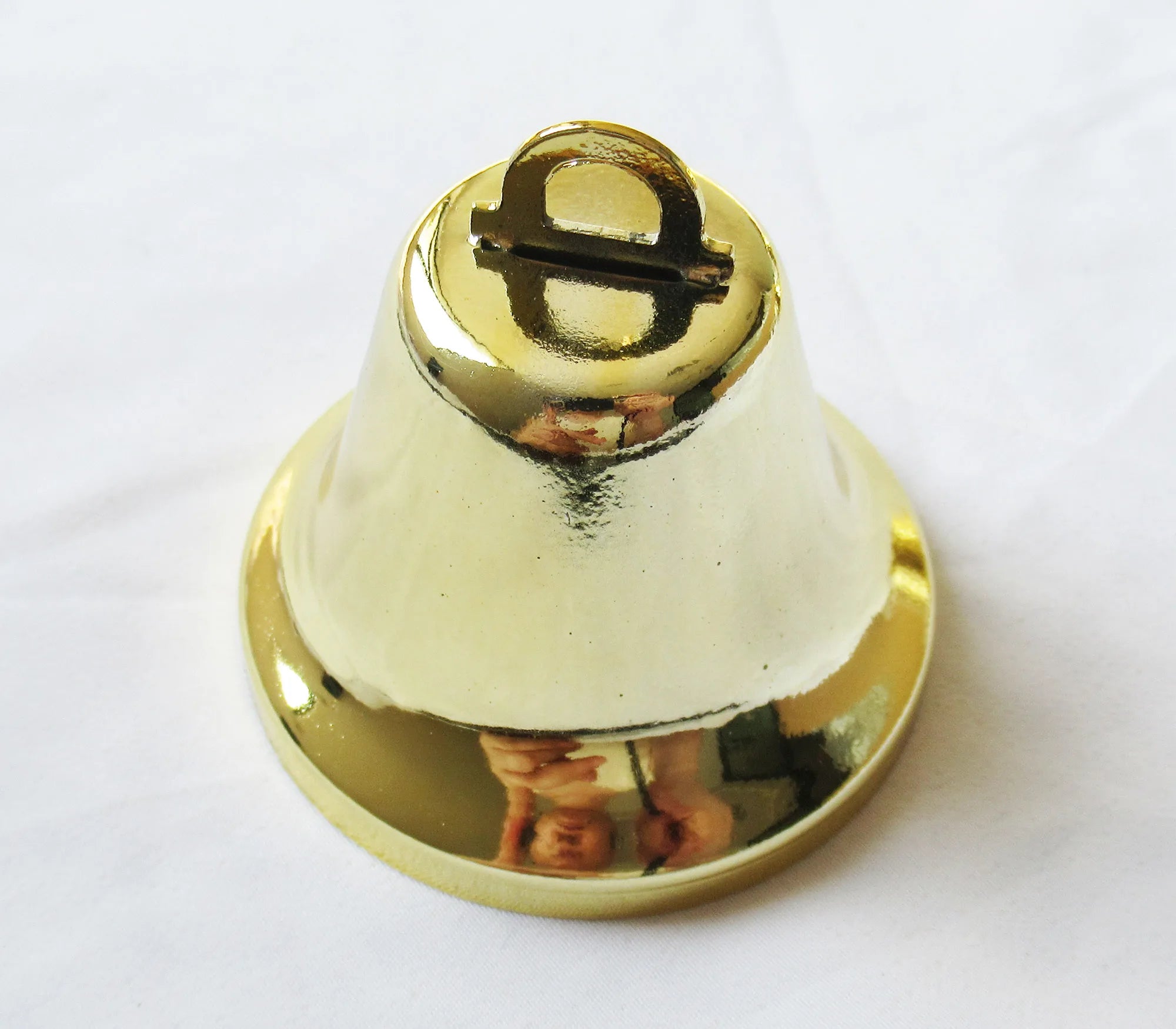 Large Gold Hand Bells 50mm 55mm Xmas Wedding Decorations DIY Findings