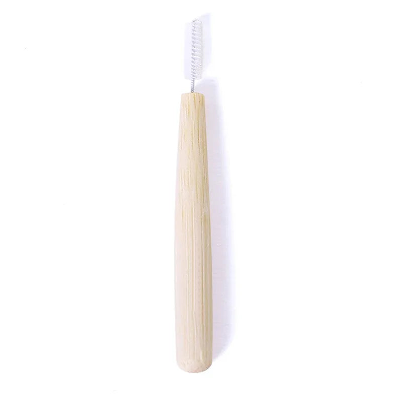 Factory Direct Eco-friendly Biodegradable Bamboo Interdental Brush Natural Organic Soft Healthy Customizable Logo Packaging for