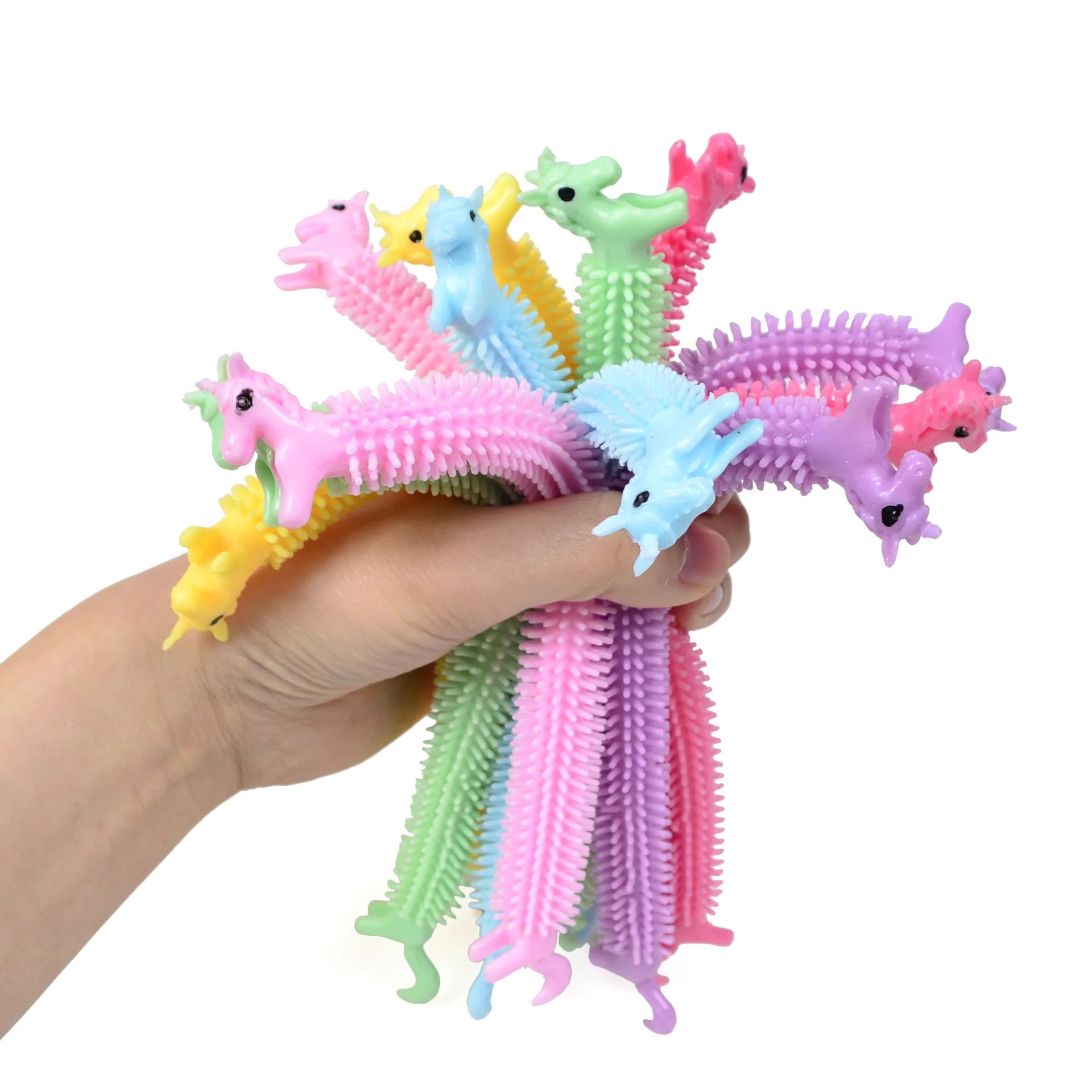 Hot Selling Promotional unicorn Stretchy String Fidget Sensory Toys Exercise Bracelets