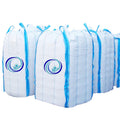 1000kg 1200kg Flecon Baffle Bags Jumbo Bag for Wood Particles Packaging Duffle Top Container Bag Large Woven Polypropylene