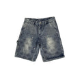 DENIMGUYS Custom Mens Streetwear Carpenter Short Pants Fashion Baggy Men's Jorts Work Half Loose Denim Jeans Shorts