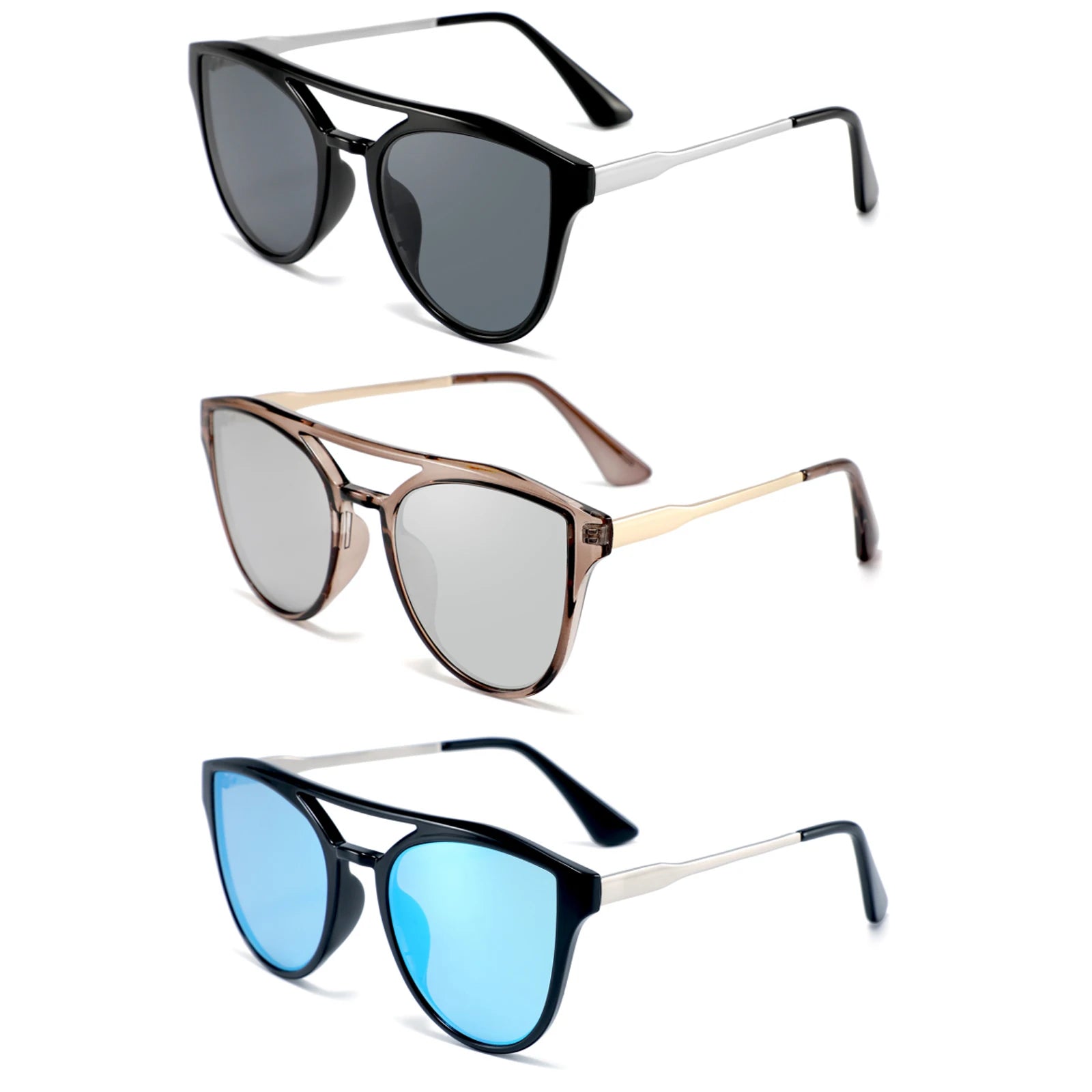 CONCHEN Fashion Newest Ladies Sahdes Low MOQ Vintage Sun Glasses Custom Design Printing Logo Oversized Sunglasses Women Luxury