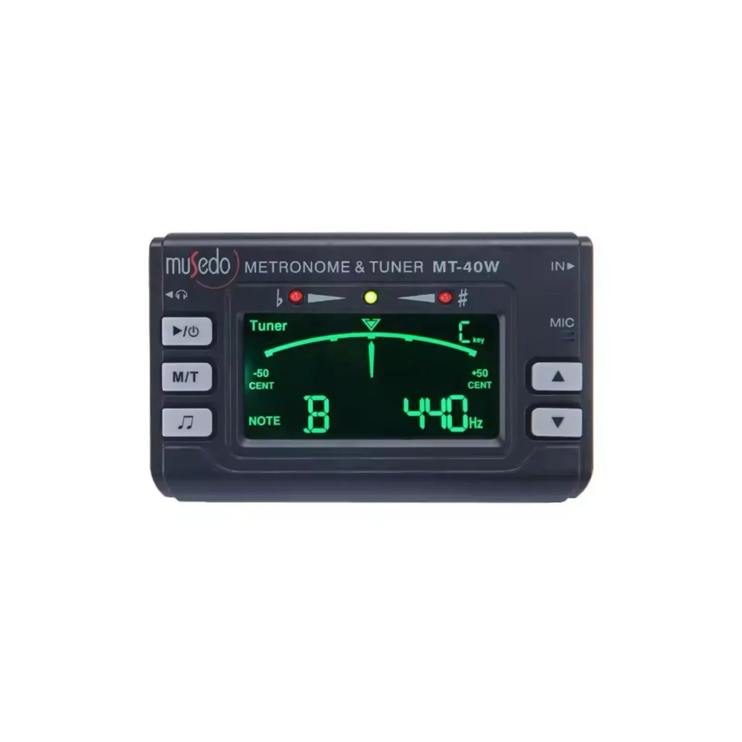 Wholesale Musedo MT-40/MT40/MT 40/MT-40W/MT 40W/MT40W Pro With Pickup Guitar Tuner Metronome Digital for Guitar Part Accessories