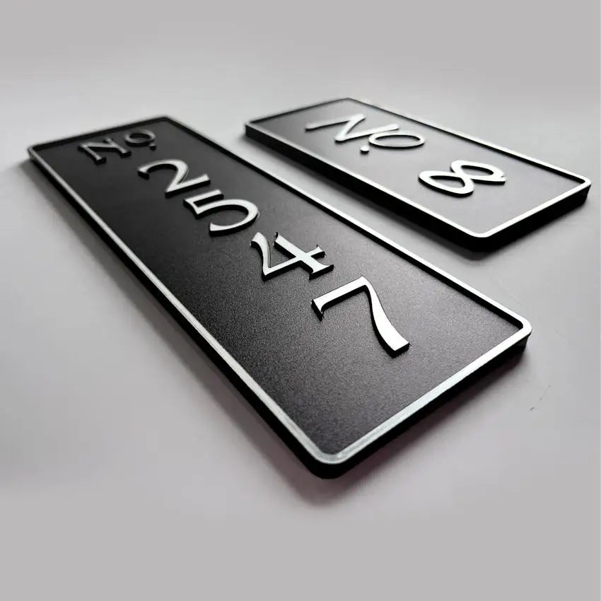 Manufacturer Customized Modern Acrylic 3D Stereo House Number Sign for Hotel Office Home Use with Customized Color & Logo MegaBDM