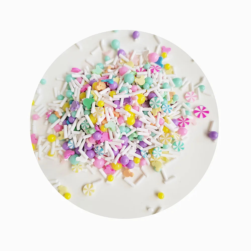 Slime Supplies Filler Craft Rainbow Candy Peppermint Polymer Clay Slices Sprinkles