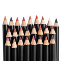 Customized Private Logo 25 Colors Waterproof Lip Liner Vegan Cruelty Free Lipliner Pencil Creamy Brown Nude Lip Liner