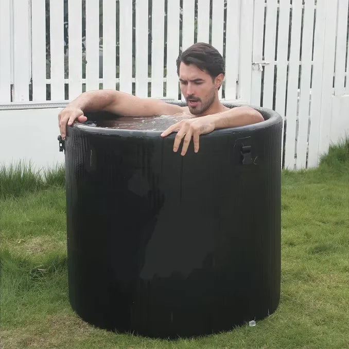 Inflatable Ice Bath Tub Soaking Hot Tub Custom Cold Plunge Bathtub Spa Factory Sale Luxury PVC Outdoor Adults 3~5 Years MegaBDM