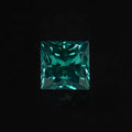 SICGEM Quality Certified VVS Princess Cut Loose Synthetic Green Moissanite Hot Sale
