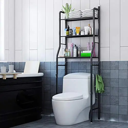 2023 New Style 3 Layer Toilet Organizer Storage Rack Toilet Shower Over the Toilet Storage Rack