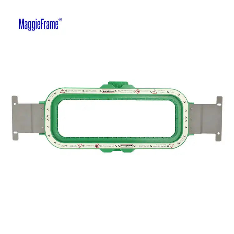 3.9"*12.8"/100*320mm MaggieFrame Magic Magnetic Mighty Hoops for Barudan QS Embroidery Machines