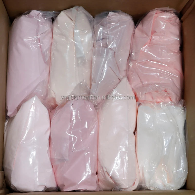 Bulk Packing 1kg 10kg 25kg Nude Acrylic Nail Powders Wholesale Natural French Pink Nails Salon Cover Pink Acrylic Powder
