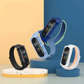 Forwelleny Factory Wholesale Watch Band for Mi Band 7 6 5 4 3 Elastic Soft Nylon Wristband Strap With  armor case