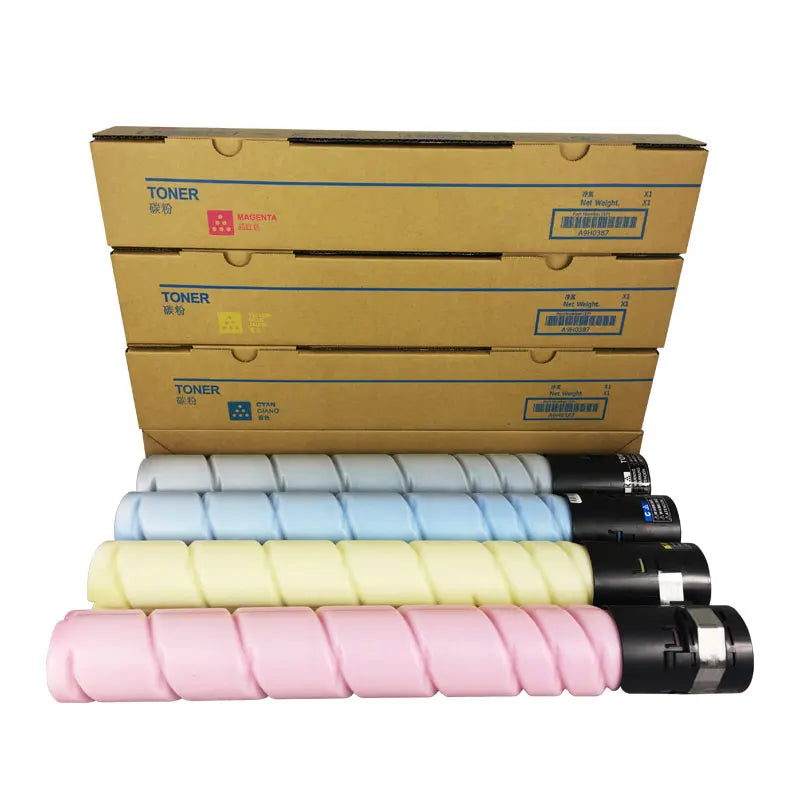 The TN220 Full High-capacity CMYK Color Toner Cartridges Are Compatible with Konica Minolta Bizhub C221 221S 281 7128