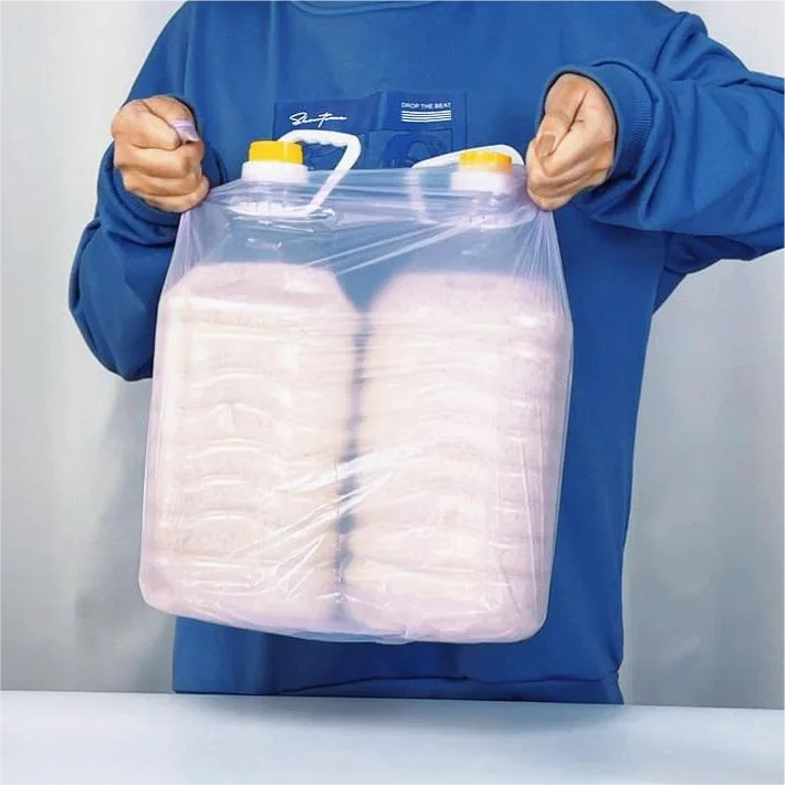 Factory Directly Wholesale Black Plastic High Density Liner Trash Garbage Bag Trash Bag