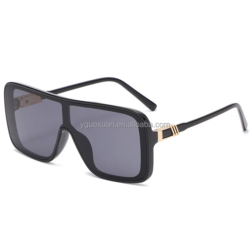 BL-s21247 Trend Large Frame Vintage Sunglasses New Fashion Square Sun Glasses for Women Men