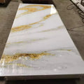 2440*1220mm PVC UV Marble Sheet Wall Panel Pvc Marble Sheet Glossy PVC Marble Sheet for Indoor