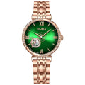 OMEN Customized Starry Sky Series Fashion Ladies Watch Stainless Steel Waterproof Women's Mechanical Watch Hangzhou Pointer