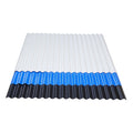 Heat Proof Fiber Asa Pvc Plastic Bamboo Euro Tiles in Roofing Sheets