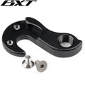 BXT Carbon Bike Frame Rear Derailleur Hanger 135x9mm142x12mm Hook with Axle Thru Mountain Bike Road Frame Rear Hook