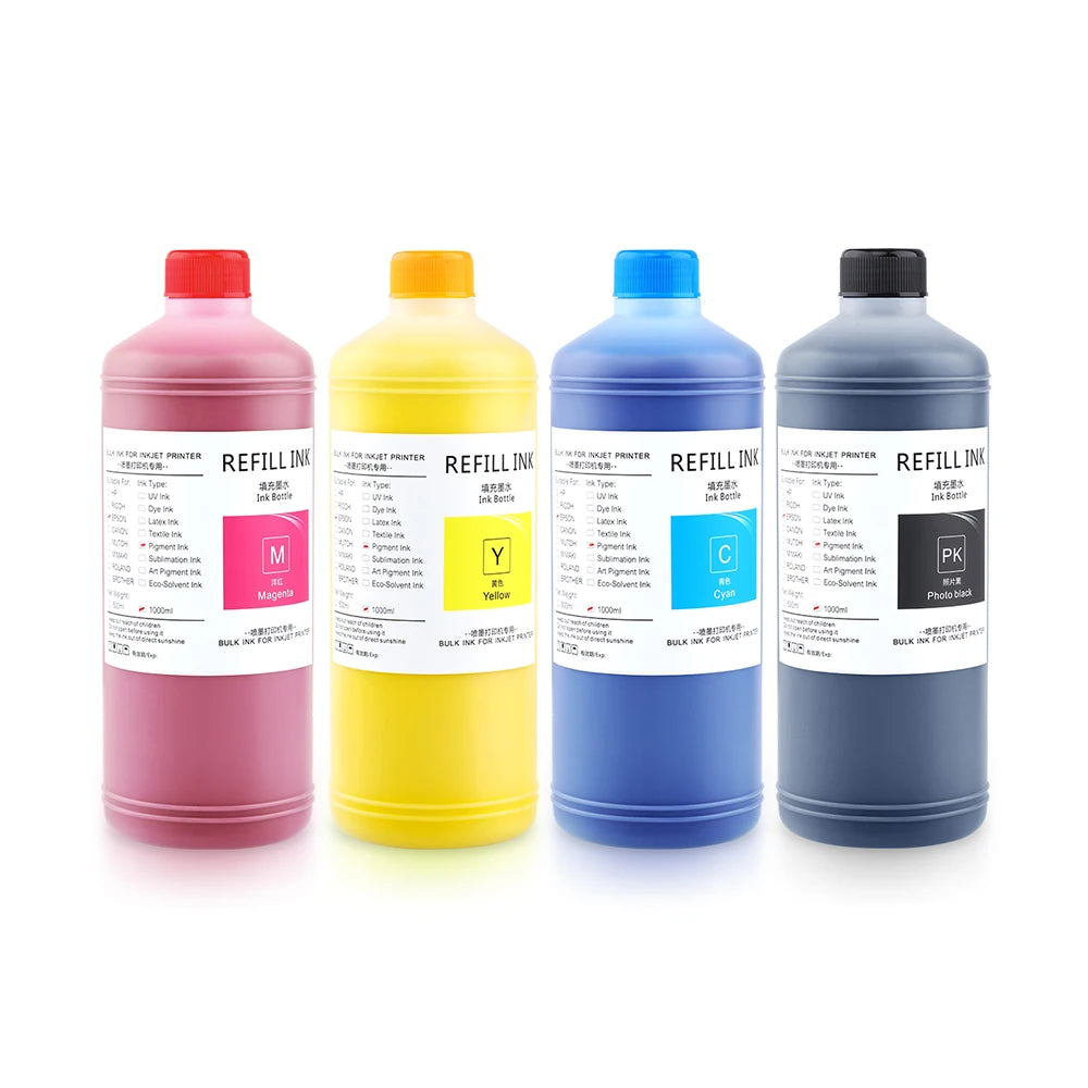 Ocbestjet 1000ML/Bottle Ink Universal Sublimation Dye Ink for Epson 9700 7700 7710 9710 Large Format Inkjet Printer