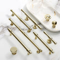 Hot Sale Solid Polished Brass Kitchen Gold Handle Cabinet Cupboard Furniture Copper Pull Knob