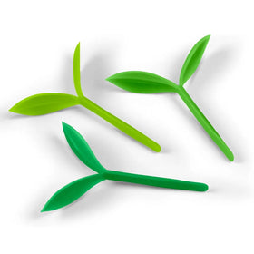 Wholesale Promotional Gifts Plastic Book Mark Leaf Shape Fred SPROUT Little Green Bookmarks