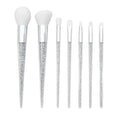 New Design Cosmetic Dropshipping Premium Soft Vegan Customize Bling Rhinestone Crystal Diamond Glitter Makeup Brush Set