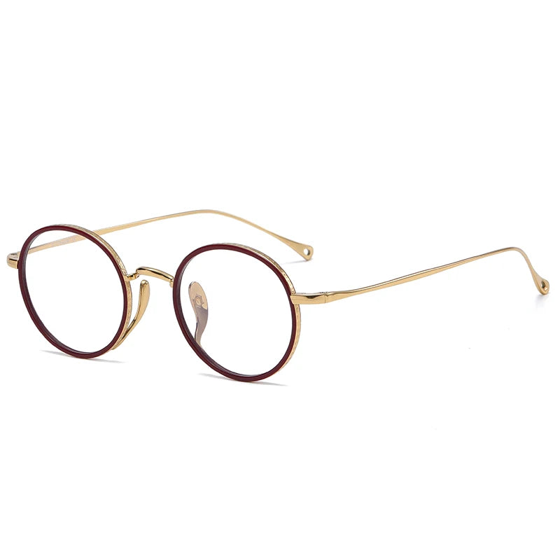 KMN7307 Fashion Glasses Frame Pure Titanium High-quality Foreign Trade Exported to China Glasses Manufacturing