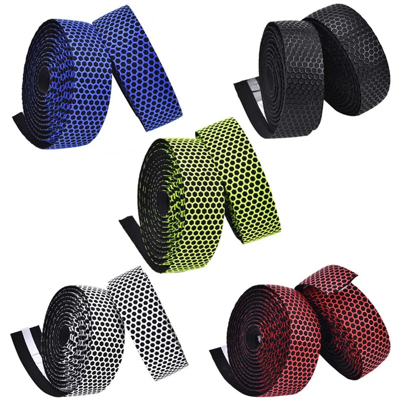 Quick-Drying Anti-Slip Synthetic Sponge Outdoor Sports Cycling Handlebar Gloves with Sweat-Absorbing Grip for Road Bicycles