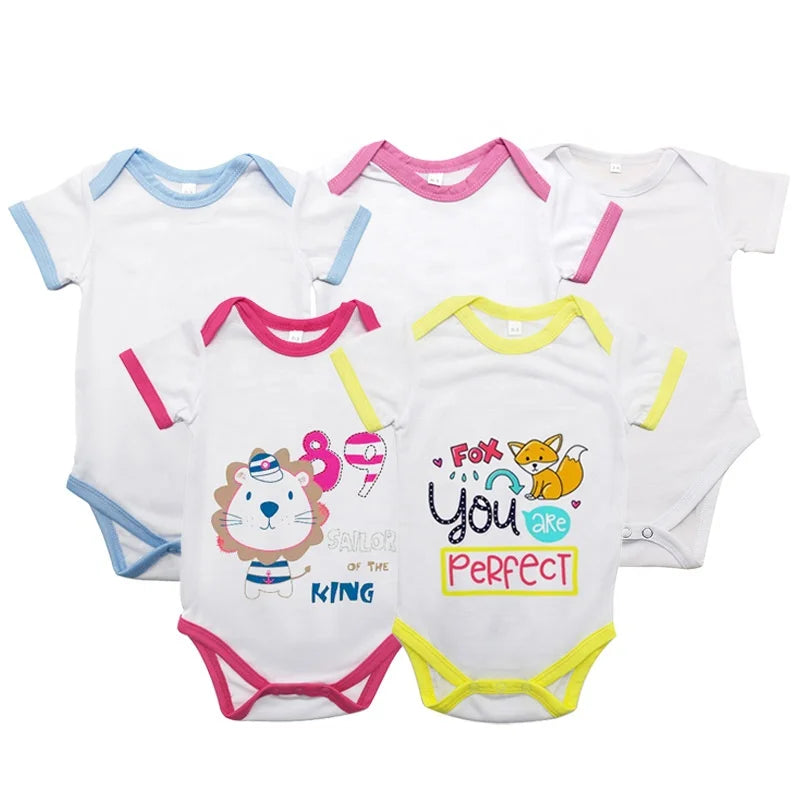 High Quality Unisex Newborn Infant Baby Sublimation Baby Customize Baby Printed Toddler Rompers Children's mat