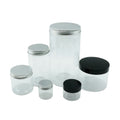 100ml 250ml 500ml 1000ml Transparent Food Grade PET Plastic Jar Container with Screw Top Lid