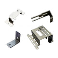 Custom Sheet Metal Fabrication Stainless Steel L Shape Angle Brackets Laser Cutting Bending Welding Parts for Machinery +/-0.1mm
