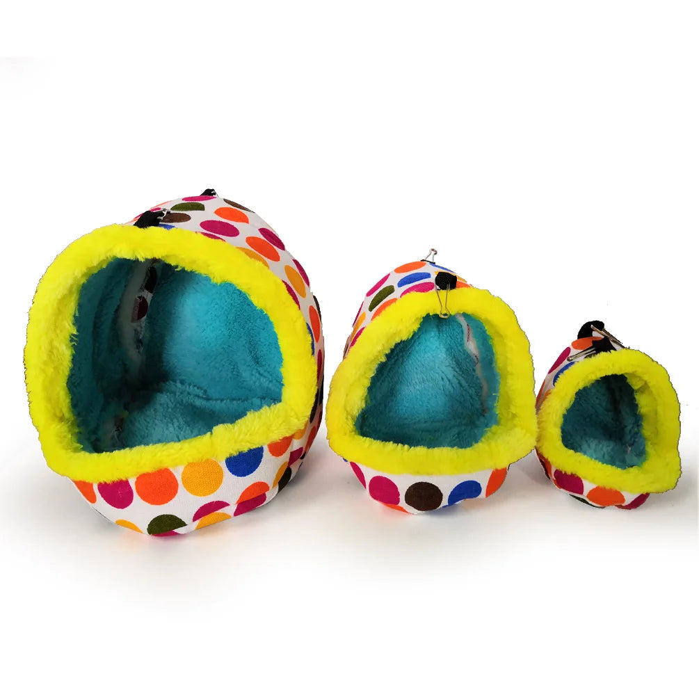 Wool Thickened Autumn Winter Thermal Cotton Nest Parrot Hamster Chinchillas Squirrel Cotton Nest Hedgehog Winter Sleeping Bag