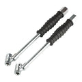 1/4 Inlet Dual Head Smooth Surface Tire Inflator Air Chuck