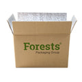 Extra Large Carrier Food Packaging Delivery Box Thermal Cardboard Corrugated Insulated Shipping Box for Transporting Frozen Food