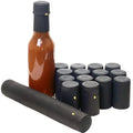 Round Wholesale Clear 150ml Pepper Hot Sauce Bottle Glass 5oz Empty Sauce Bottle