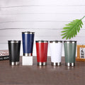 Vacuum Insulated Pint Tumbler with Bottle Opener 16 OZ 18/8 Stainless Steel Beer Mug Double Wall Drinking Cup Termos Bottle