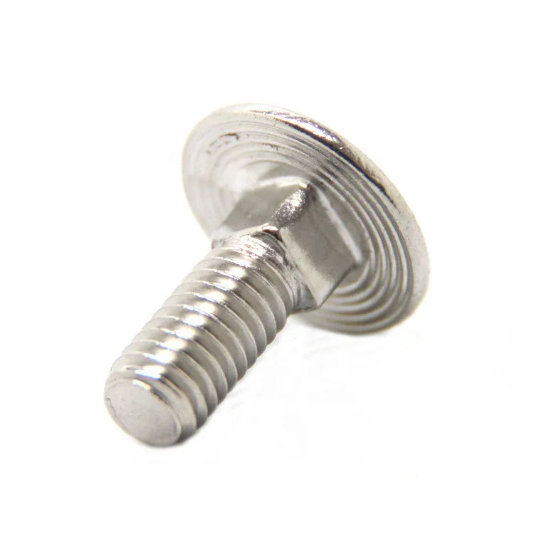 Factory stainless steel asme aisi 304 DIN603 round extra large Head Square Neck Carriage Bolt