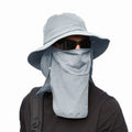 Topsale Waterproof Quick-dry Breathable Wide Brim Boonie Hat Bucket Sun Hat With Face and Neck Cover Shower Cap