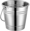 1.0L 1.5L 2.0L 2.5L 3.0L Small Stainless Steel 201 Ice Bucket with Handle