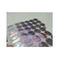 Custom Vinyl Waterproof Cosmetic Label Sticker Round Double Layer Peel Off Adhesive for Bottle Packaging
