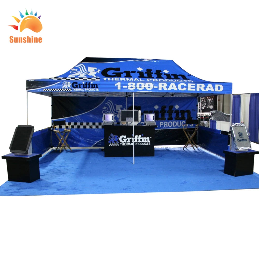 Those Customized Canopy Trade Show Activity Tents of Sunshine Advertising