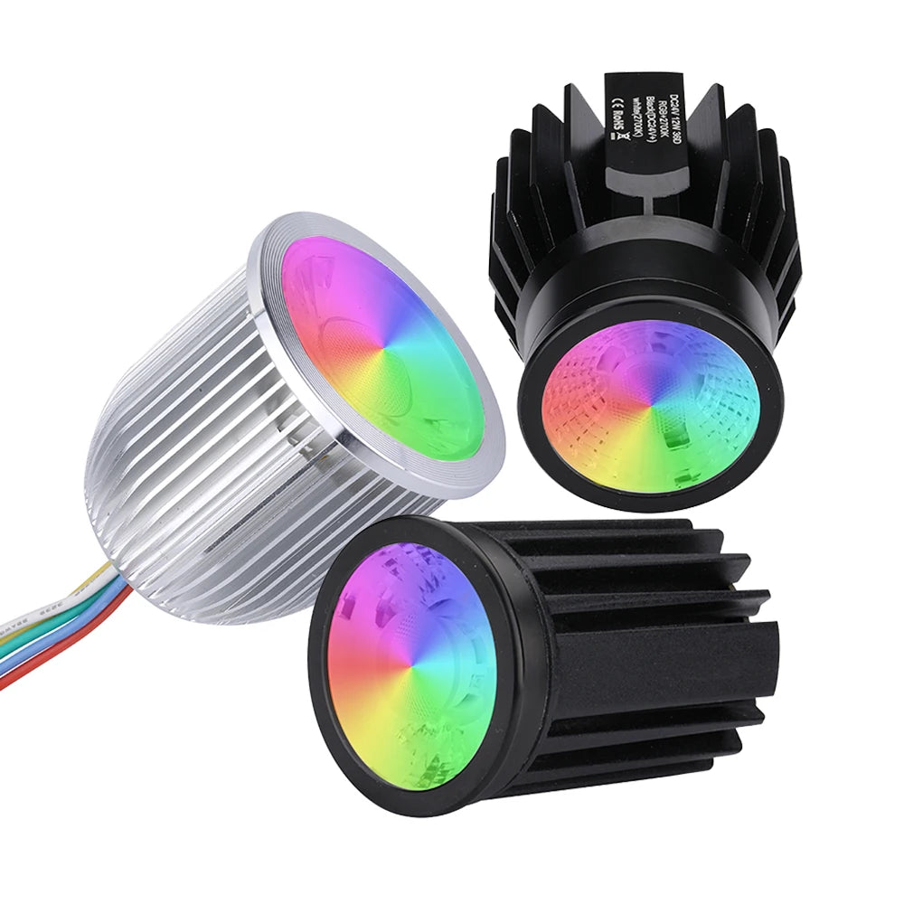 Benory 24V 8W 12W Rgbww MR16 Spot for KNX DALI Loxone PWM Tree Casambi Tuya Hager GVS Smart Home Light DMX RGBW Mr16 Module