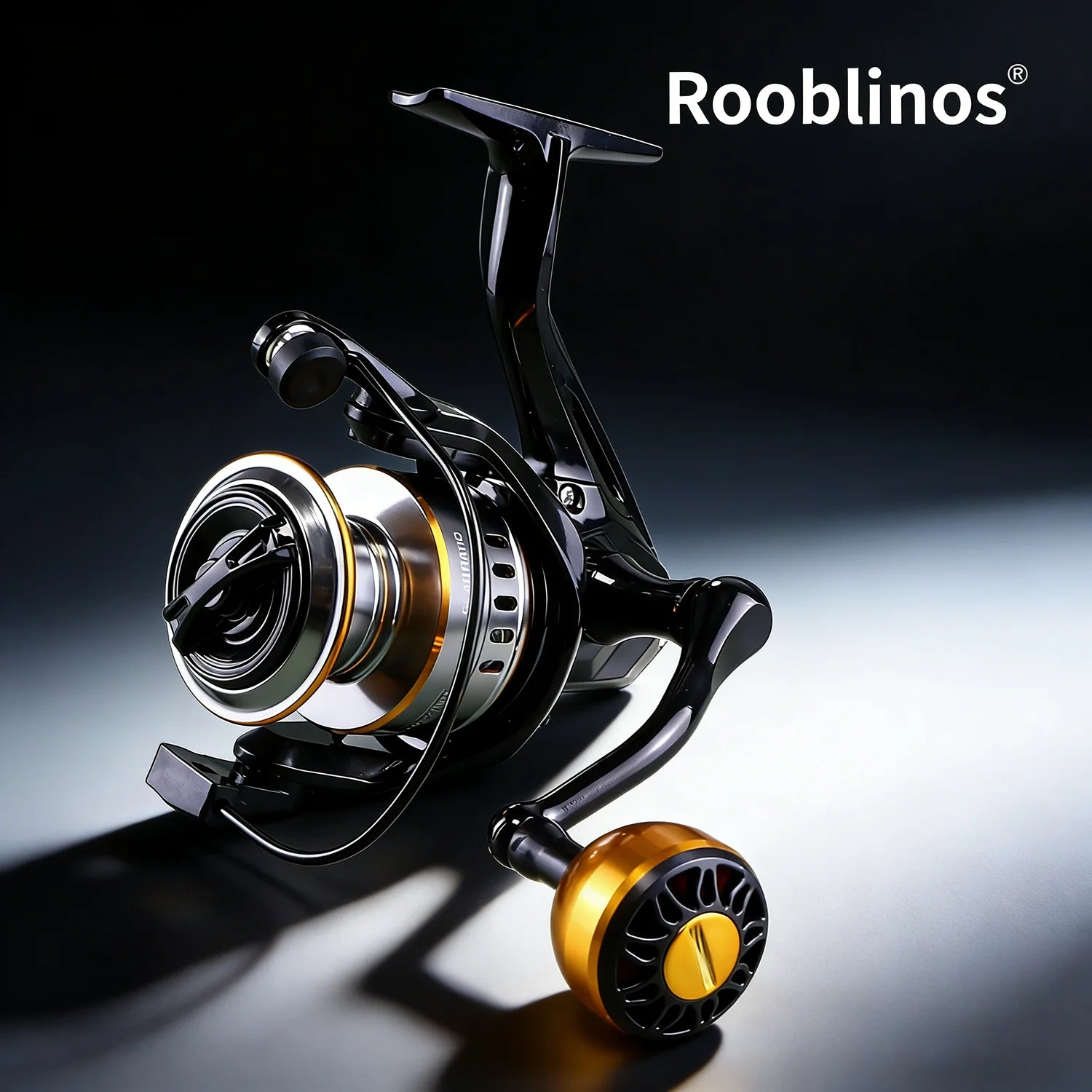 [Germany Stock] ROOBLINOS HEG Spinning Reel 5.2:1 Left Hand Plastic Body 230g Corrosion-Resistant & Anti-Reverse Fishing Reel