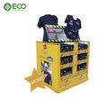 ECO Custom Clothing Shop Pallet Display Cardboard T-shirt Floor Display Stand