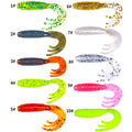 Wholesale 4cm/0.8g 20pcs/bag Artificial Soft Baits Fishing Lures Rubber Fishing Bait